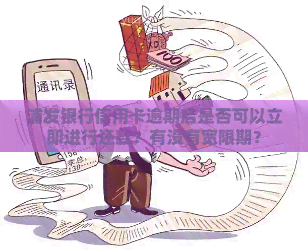 浦发银行信用卡逾期后是否可以立即进行还款？有没有宽限期？