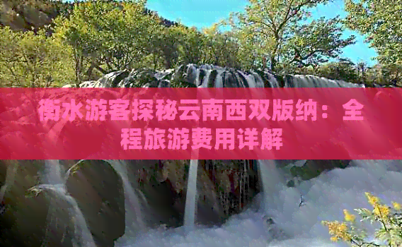 衡水游客探秘云南西双版纳：全程旅游费用详解