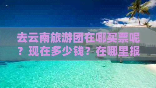 去云南旅游团在哪买票呢？现在多少钱？在哪里报团？