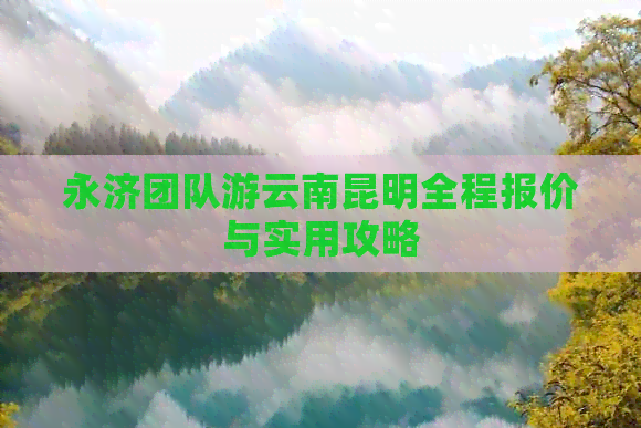 永济团队游云南昆明全程报价与实用攻略