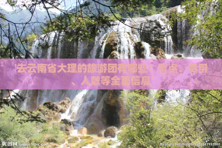 '去云南省大理的旅游团有哪些：景点、费用、人数等全面信息'