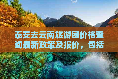 泰安去云南旅游团价格查询最新政策及报价，包括泰安到云南旅游团报团信息