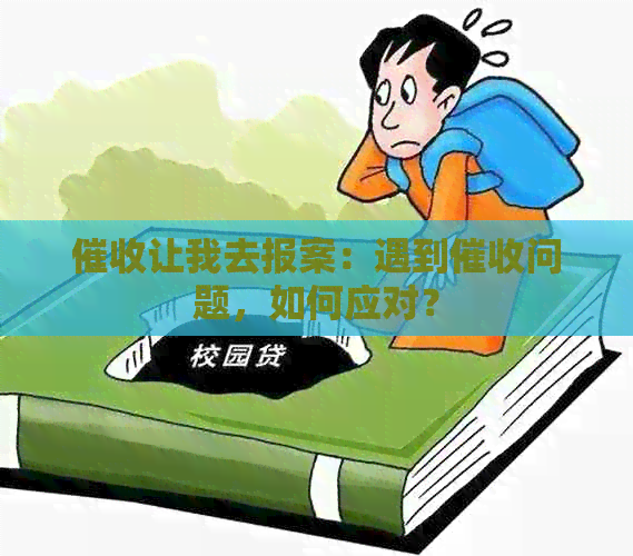 让我去报案：遇到问题，如何应对？