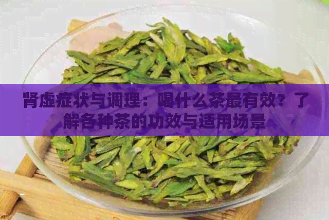 肾虚症状与调理：喝什么茶最有效？了解各种茶的功效与适用场景