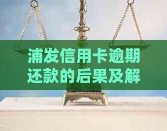 浦发信用卡逾期还款的后果及解决方法：几天逾期会产生影响？如何补救？