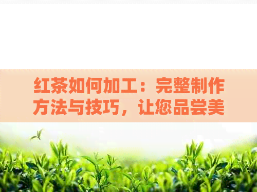 红茶如何加工：完整制作方法与技巧，让您品尝美味红茶！