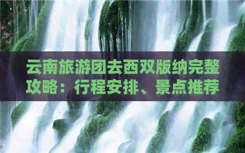 云南旅游团去西双版纳完整攻略：行程安排、景点推荐、美食体验及住宿指南