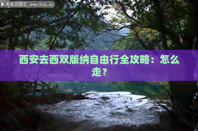 西安去西双版纳自由行全攻略：怎么走？