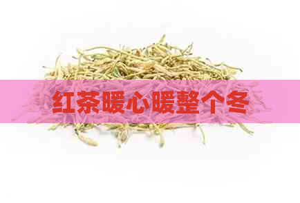 红茶暖心暖整个冬