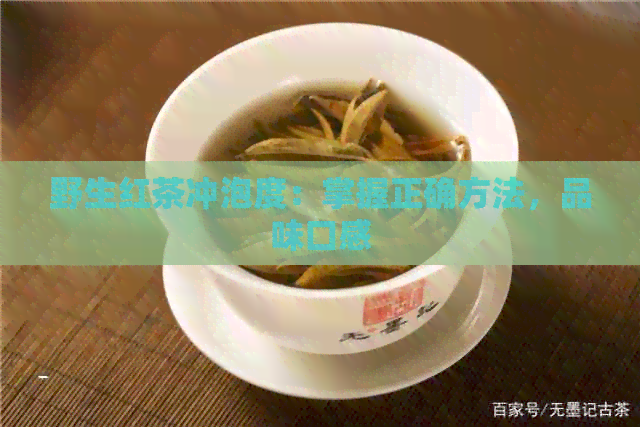 野生红茶冲泡度：掌握正确方法，品味口感