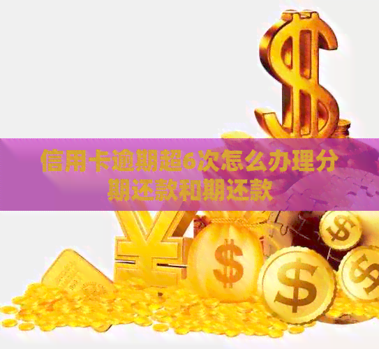 信用卡逾期超6次怎么办理分期还款和期还款