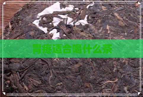 胃疼适合喝什么茶