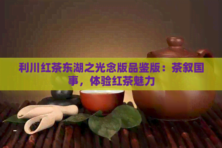 利川红茶东湖之光念版品鉴版：茶叙国事，体验红茶魅力