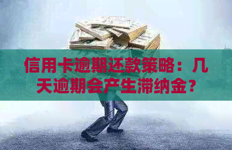 信用卡逾期还款策略：几天逾期会产生滞纳金？