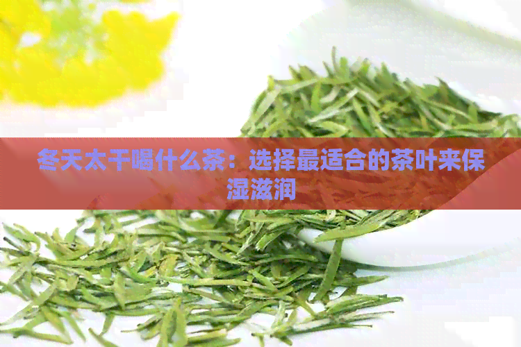 冬天太干喝什么茶：选择最适合的茶叶来保湿滋润