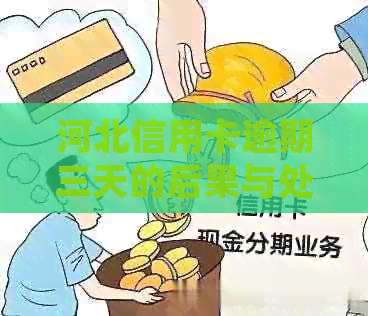 河北信用卡逾期三天的后果与处理方法