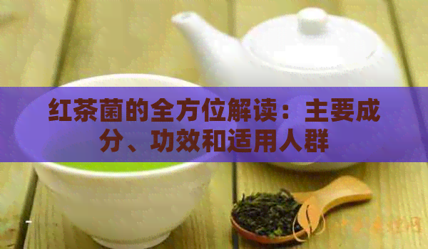 红茶菌的全方位解读：主要成分、功效和适用人群