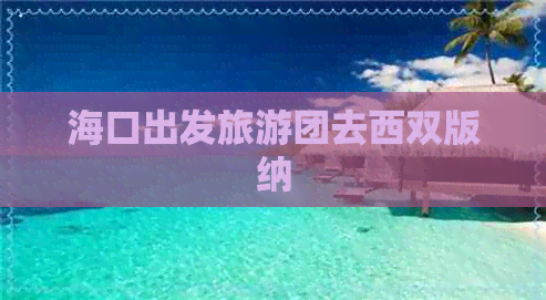 海口出发旅游团去西双版纳