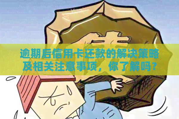 逾期后信用卡还款的解决策略及相关注意事项，你了解吗？