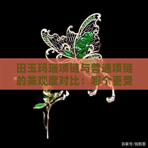 田玉玛瑙项链与普通项链的美观度对比：哪个更受欢迎？