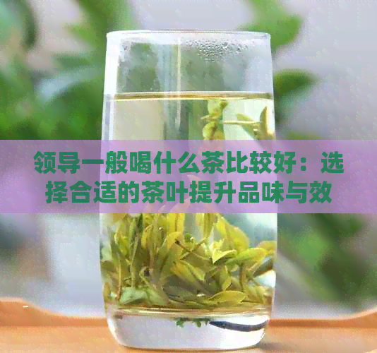 领导一般喝什么茶比较好：选择合适的茶叶提升品味与效能