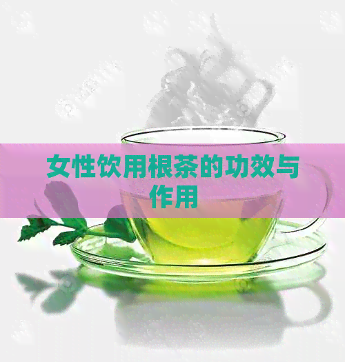 女性饮用根茶的功效与作用