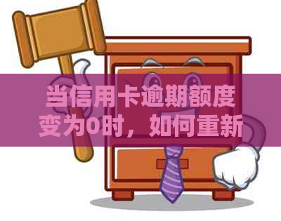 当信用卡逾期额度变为0时，如何重新办理信用卡并解决问题？