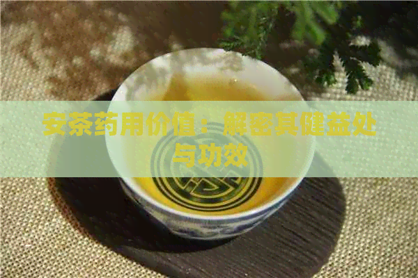 安茶药用价值：解密其健益处与功效