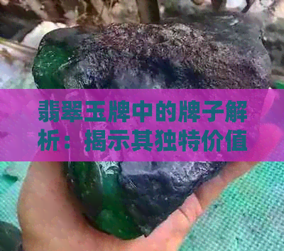 翡翠玉牌中的牌子解析：揭示其独特价值与寓意