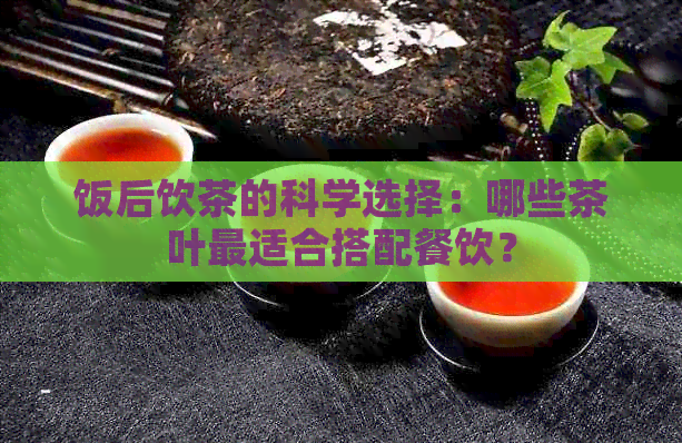 饭后饮茶的科学选择：哪些茶叶最适合搭配餐饮？