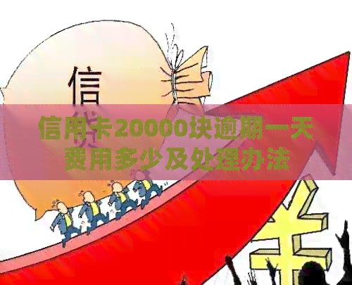 信用卡20000块逾期一天费用多少及处理办法