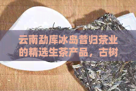 云南勐库冰岛昔归茶业的精选生茶产品，古树茶的独特口感和价值