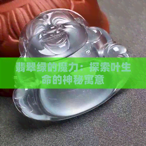 翡翠绿的魔力：探索叶生命的神秘寓意