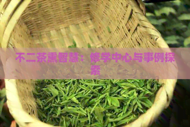 不二茶熏智慧：修学中心与事例探索