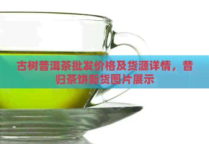 古树普洱茶批发价格及货源详情，昔归茶饼新货图片展示