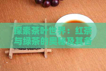 探索茶叶世界：红茶与绿茶的奥秘及其各自特点