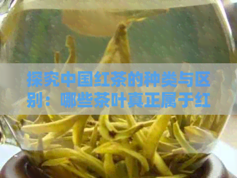 探究中国红茶的种类与区别：哪些茶叶真正属于红茶？