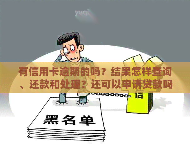 有信用卡逾期的吗？结果怎样查询、还款和处理？还可以申请贷款吗？