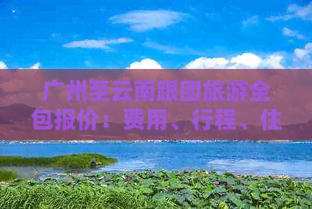 广州至云南跟团旅游全包报价：费用、行程、住宿等详细信息一览