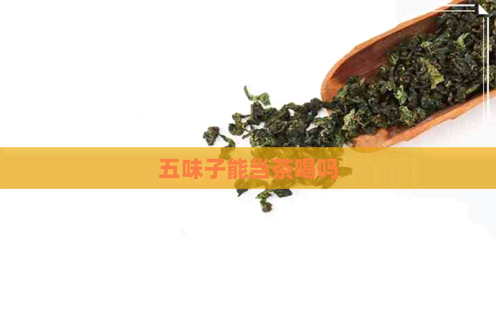 五味子能当茶喝吗