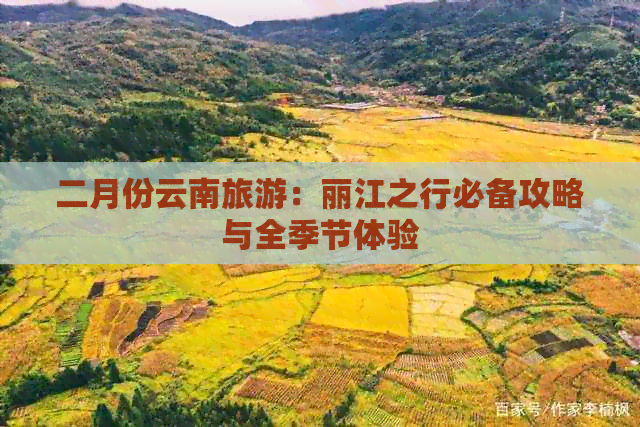 二月份云南旅游：丽江之行必备攻略与全季节体验