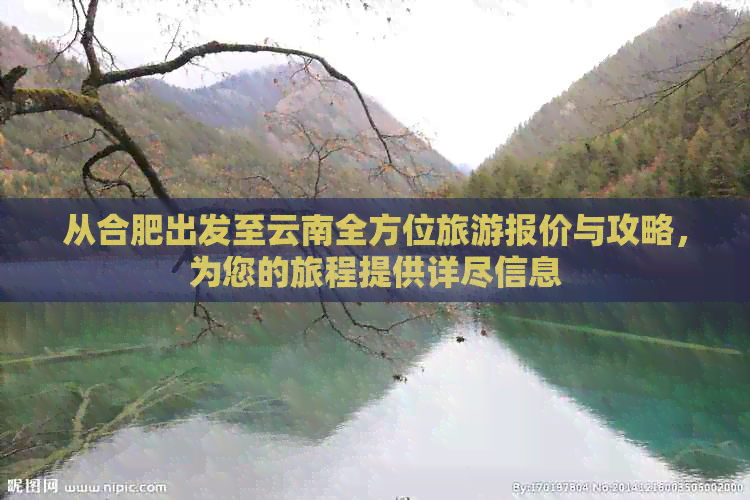 从合肥出发至云南全方位旅游报价与攻略，为您的旅程提供详尽信息