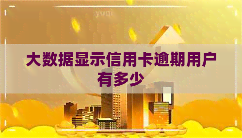 大数据显示信用卡逾期用户有多少