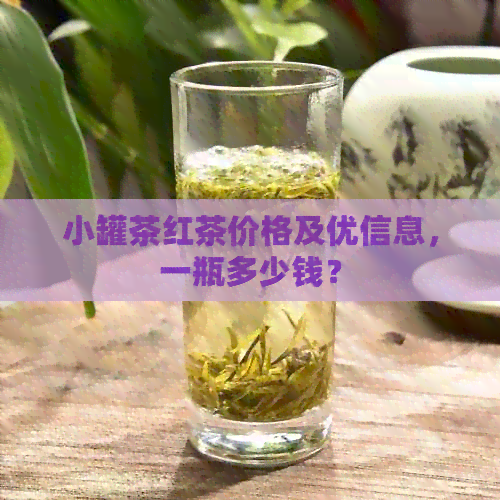 小罐茶红茶价格及优信息，一瓶多少钱？