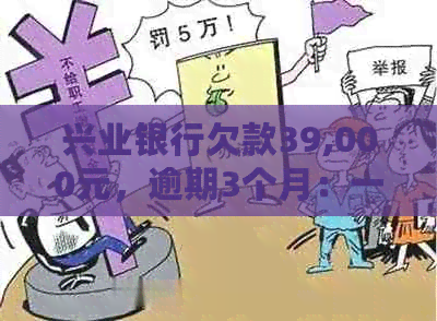 兴业银行欠款39,000元，逾期3个月：一次性还款还是分期付款？