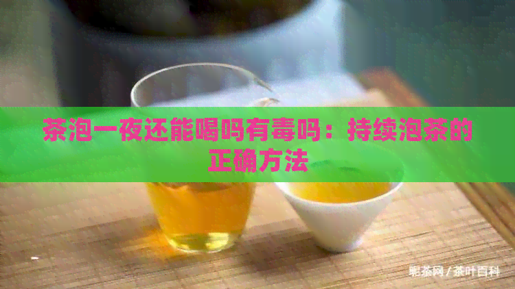 茶泡一夜还能喝吗有吗：持续泡茶的正确方法