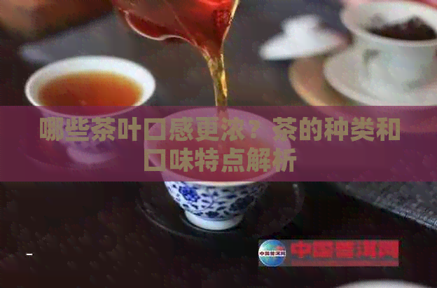 哪些茶叶口感更浓？茶的种类和口味特点解析