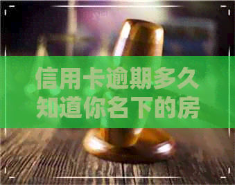 信用卡逾期多久知道你名下的房子