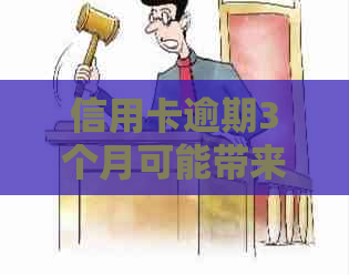 信用卡逾期3个月可能带来的后果及应对策略：全面解析与解决方案