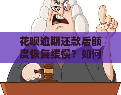 花呗逾期还款后额度恢复缓慢？如何解决提额问题及加快进度？